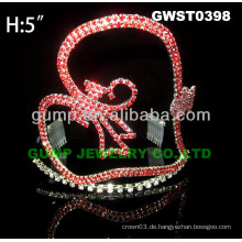 Herzrhinestone-Tiara-Krone -GWST0398